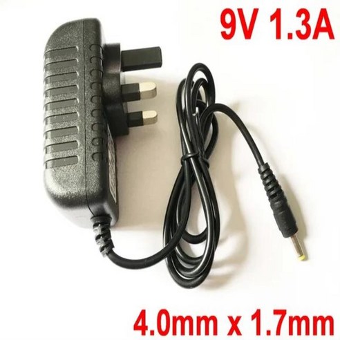 1PCS 9V1.2A 9V 1.3A 12V AC 100V-240V 변환기 IC 전원 어댑터 공급 장치 영국 DC 4.0mm x 1.7mm, 04 9V 1.5A_01 UK plug