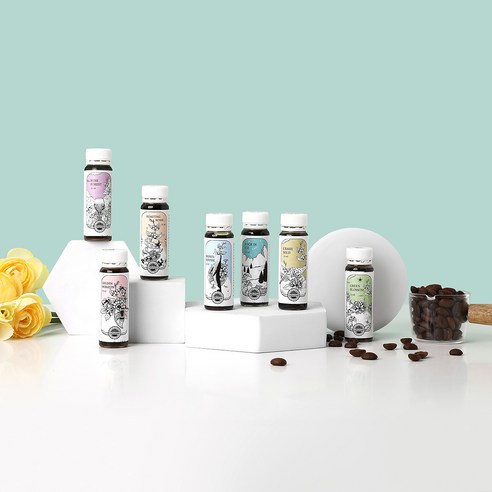 커피 애호가를 위한 최고의 선물, 보르딘 콜드브루 더치커피 불멸의 블렌딩 앰플 14종세트