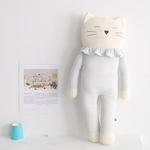 아일랜드 고양이 애착인형, Blue, 1개