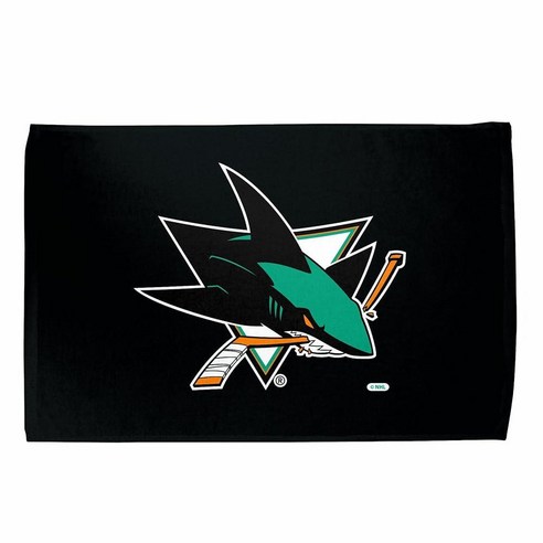 NHL San Jose Sharks 컬러 스포츠 팬 타월