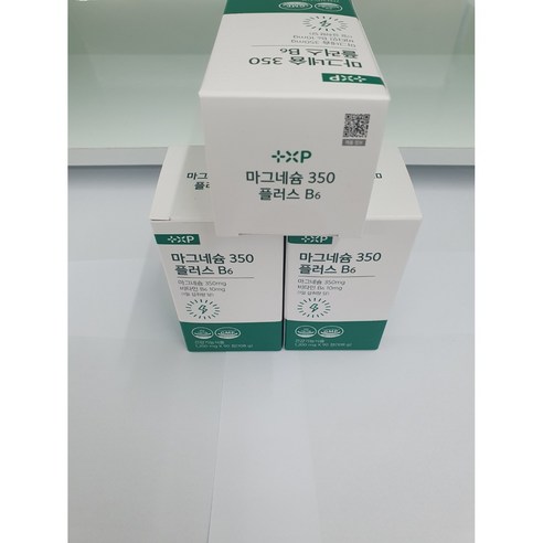 씰룩 파르르 눈떨림 눈밑떨림 간편한 신경 근육관리 마그네슘 350mg 플러스 비타민B6 1일1정 플러스엑스팜, 3개, 90회분