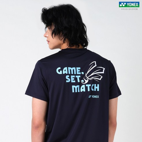 땀 때문에 찝찝했던 운동, 이 티셔츠 하나로 싹 날렸어요! 요넥스반팔