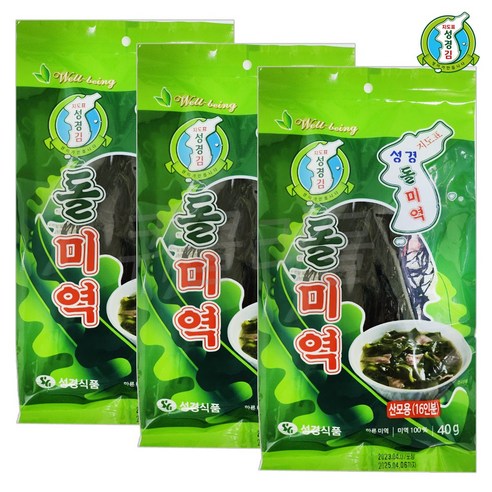 성경식품 지도표 성경 돌미역