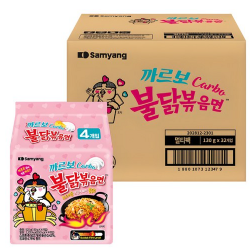 불닭볶음면 까르보 130g