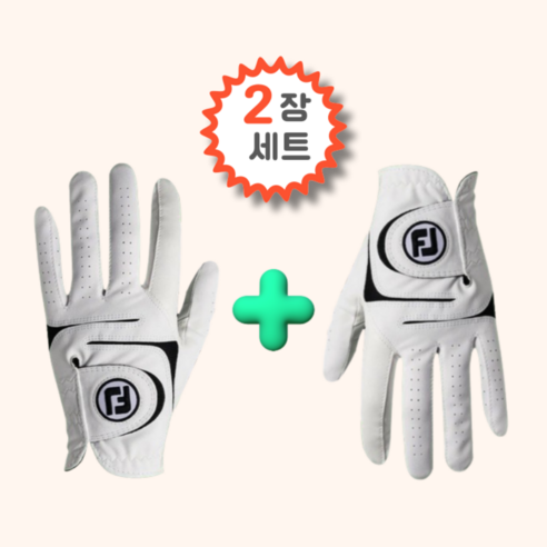 골프장갑 남성용 왼손 2개