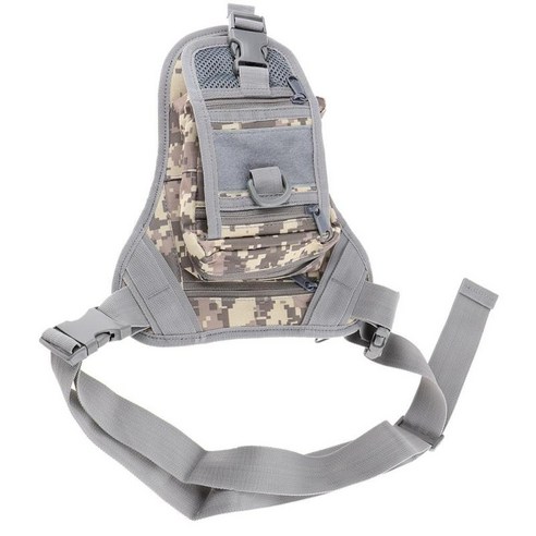 위장 야외 스포츠 가방 낚시 캠핑, ACU Camo, 15x10x28cm, 옥스포드 헝겊