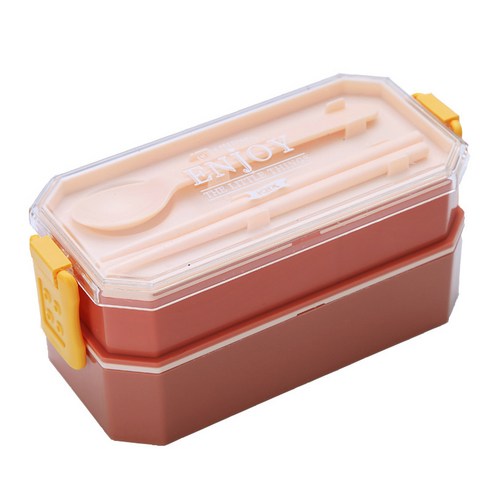 케빈 보온 도시락 케이스에 휴대가 포함되어 있습니다, 1 건, 850ml 플라스틱 핑크