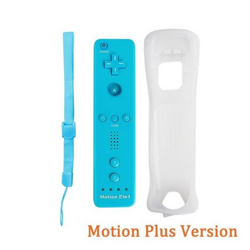 내장 모션 플러스 무선 게임패드 컨트롤러 닌텐도 Wii 리모컨 조이스틱 조이패드, 01 Blue re... - 조이스틱/패드 | 쿠팡