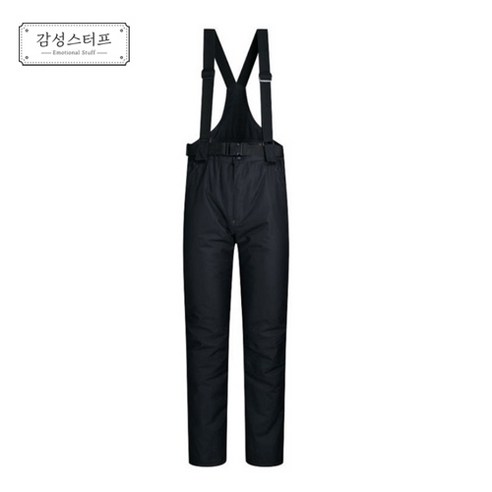 SUB22 남자 여자 보드 스키복 스키바지 블랙