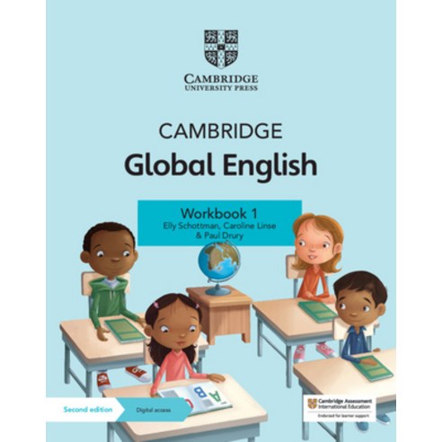 (영문도서) Cambridge Global English Workbook 1 with Digital Access (1 Year): For Cambridge Primary and L... Paperback, Cambridge University Press, 9781108963640