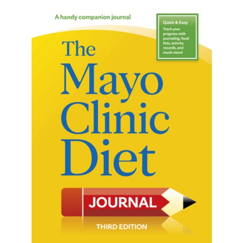 (영문도서) The Mayo Clinic Diet Journal 3rd Edition Paperback, Mayo Clinic Press, English, 9781945564529