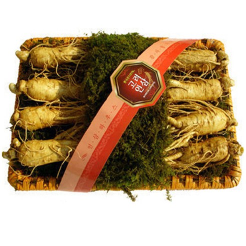 [직접 수확된 6년근-5년근 수삼 선물세트] – 등바구니+고급케이스+보자기 3중포장 아이스팩 포함 6년근인삼