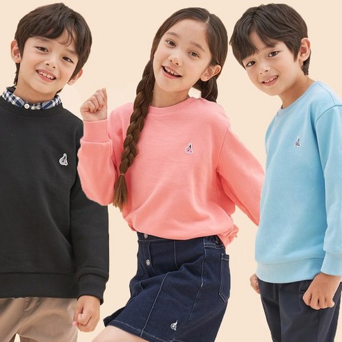 빈폴키즈 [BEANPOLE KIDS] 22FW 베이직 자전거 자수 셔츠 (4종 택1)