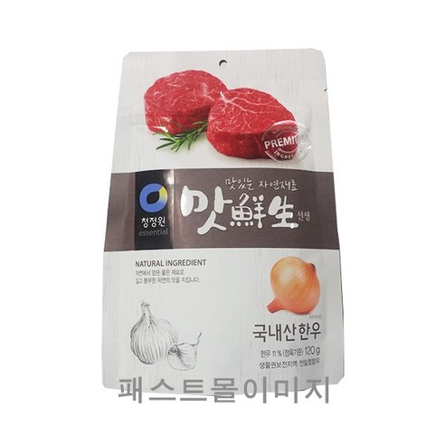 대상 청정원 맛선생 한우 양념 분말, 120g, 1개