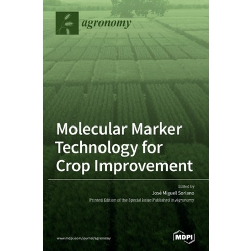 Molecular Marker Technology for Crop Improvement Hardcover, Mdpi AG, English, 9783039438631