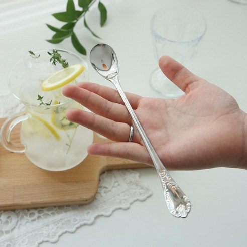 윤자매네 엘리자베스 롱티스푼: 18-8 스테인리스의 섬세한 아름다움으로 일상을 특별하게