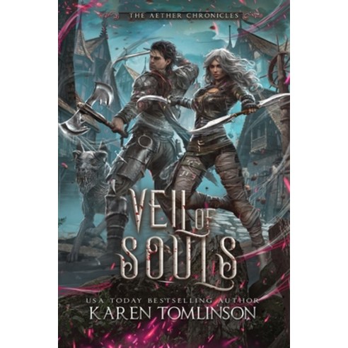 (영문도서) Veil Of Souls Paperback, Karen Tomlinson, English, 9781739848767