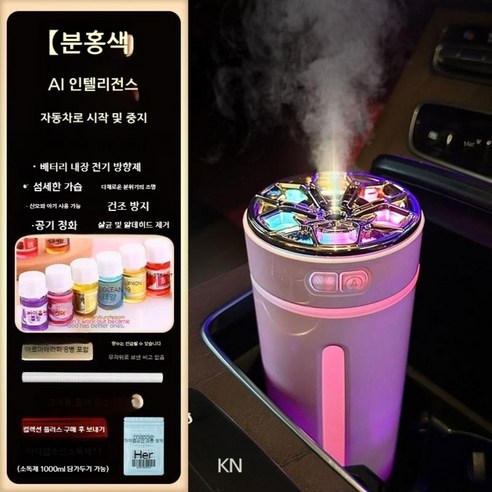 차량용 공기청정기 방향제 추천 냄세제거 실내 디퓨저, B