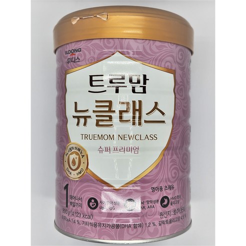 일동후디스 트루맘 뉴클래스 슈퍼프리미엄 분유 1단계, 800g, 2개