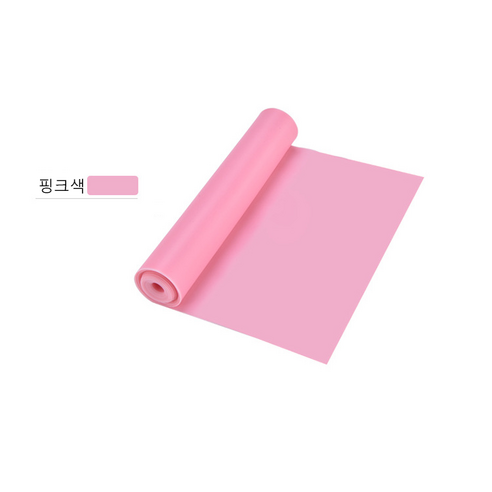 요가 탄성 라텍스밴드 필라테스 스트랩 저항 다이어트 홈트헬스 탄력탄성 2M 운동밴드, 핑크색
