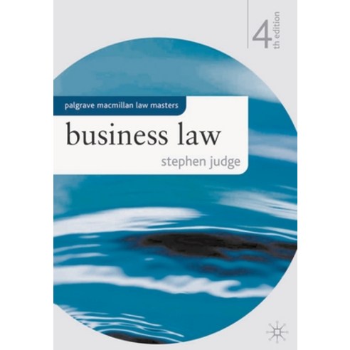 (영문도서) Business Law Paperback, Red Globe Press, English, 9780230575721