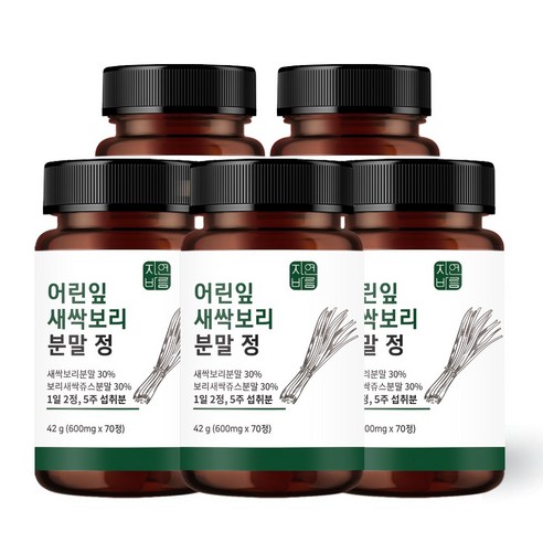 유기농 새싹보리 착즙 분말 무농약 새싹보리 분말 정 프로바이오틱스 유산균, 126g, 1개