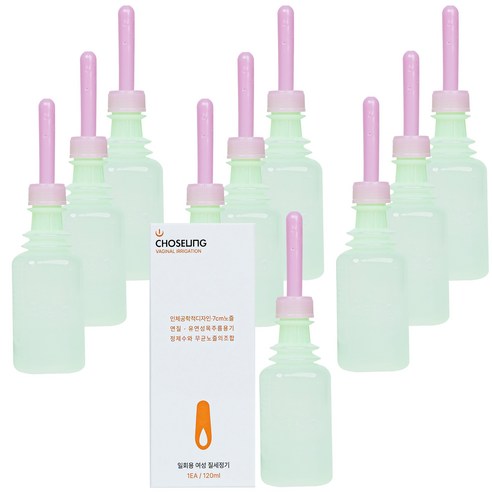 초승 일회용 여성청결제, 120ml x 10개입