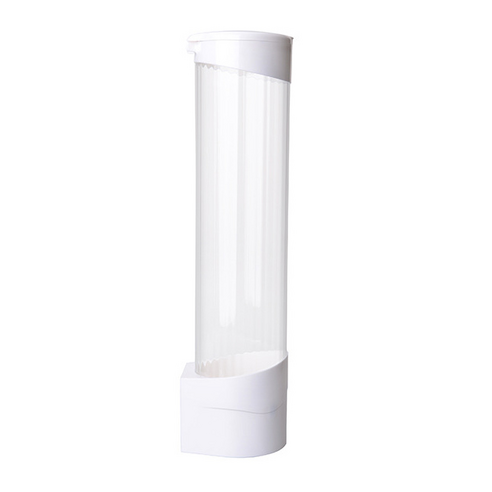 키밍 7.5-9cm 적용 종이컵 수거함 컵홀더 디스펜서 H372, 화이트, 쿠팡 하몽 1