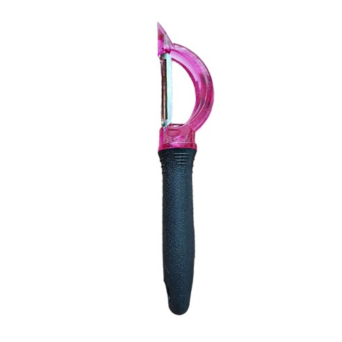 국내 생산 스텐 필러 감자칼, 일자형(핑크), 1개