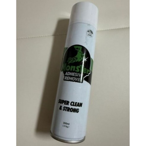 몬스터겔 초강력 끈끈이 접착제 테이프 자국 차량 스티커 제거제 300ml