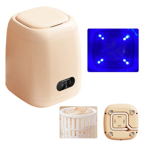 시간과 공간을 절약하는 스마트한 소형 세탁기