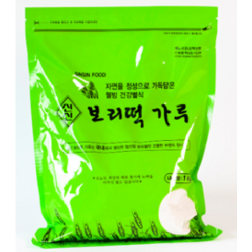 신신보리떡분말 1kg / 보리술빵만들기 / 술빵믹스 / 보리가많이들어간보리술빵, 1개