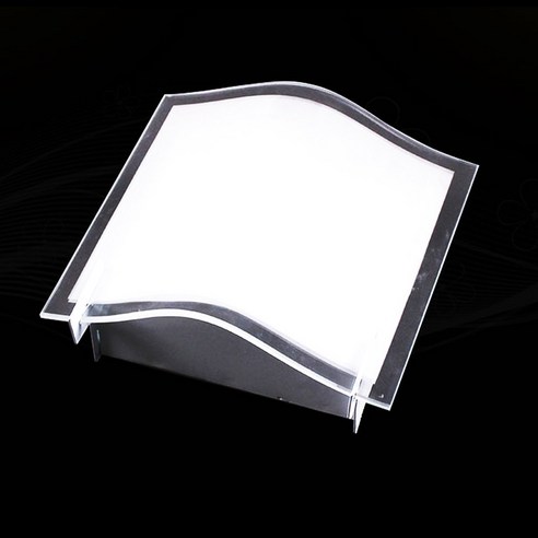 파도벽등/ 화이트/ E17/인테리어조명/무드등/현관/LED클립톤전구/콘벌브, 파도벽등만