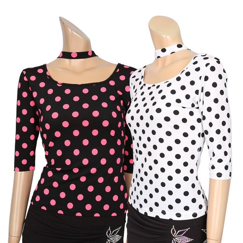 춤의 아름다움을 돋보이게 하는 국산 노브댄스복 땡유짜목걸이티