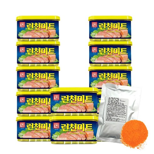 한성 런천미트200g 12입+워킹맘''s 떡볶이소스50g, 200g