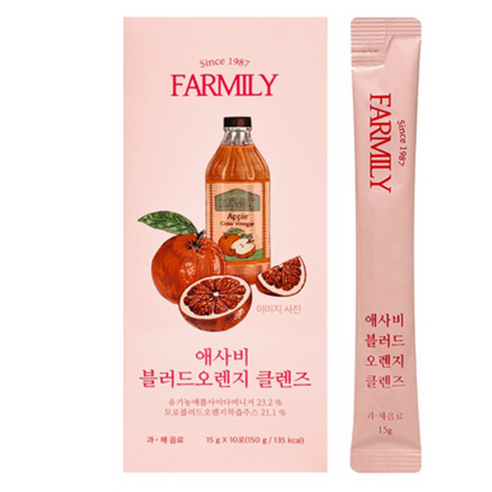 팜밀리 애사비 블러드 클렌즈, 15g, 20개