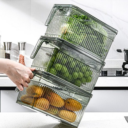 CKLIVING 냉장고 정리용기 트레이: 냉장고 정리와 보관의 혁신