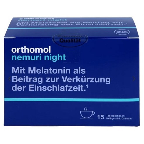 [독일 내수 정품](오쏘몰)ORTHOMOL nemuri night Granulat 15X10g, 1개, 1