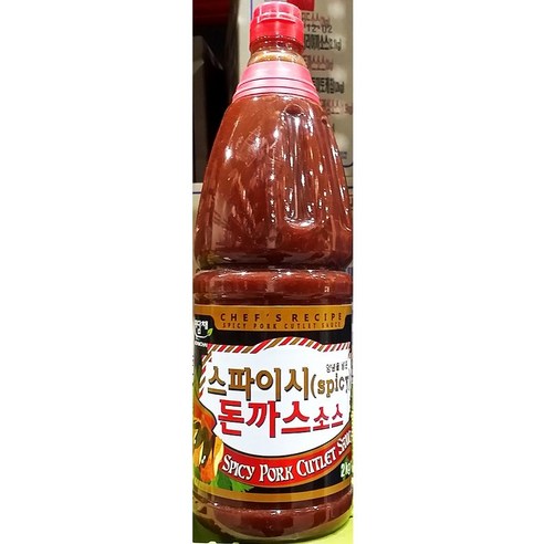 미담채 스파이시 돈까스 소스, 2kg, 3개