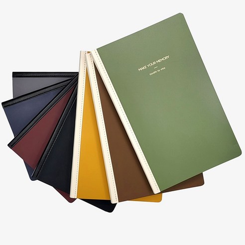 꼼꼬미 2024 날짜형 앵글프리 업무용 양장다이어리