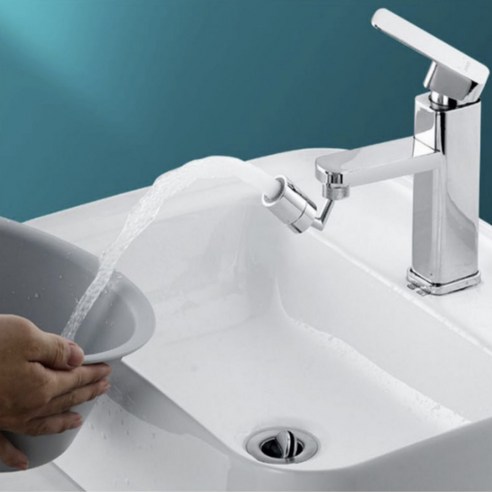 아기비데수전 회전다기능니플 신생아 워터탭 회전수도꼭지 양치수전, 1개