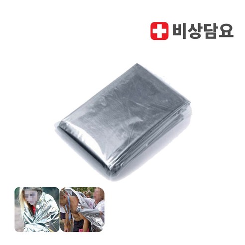 비상담요 3사이즈 은박담요 재해 재난 응급 비상용 서바이벌 블랭킷, 소130cm*210cm, 1개