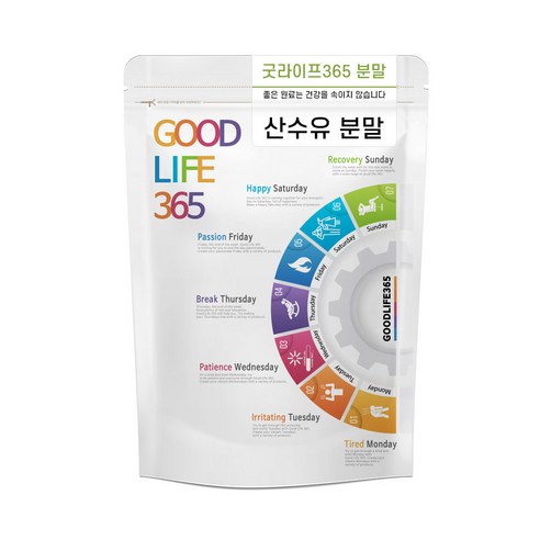 굿라이프365 산수유 분말 가루 국산, 1개, 300g
