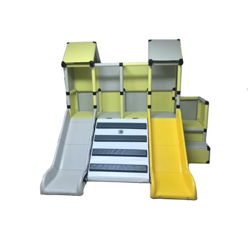 디오 정글짐DS-522-5칸 통쿠션암벽(일본총판 경기남부대리점 ), 블루.그린