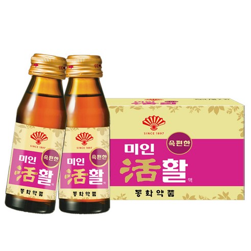 동화약품 미인활 75ml x 10병 여성소화제, 10개