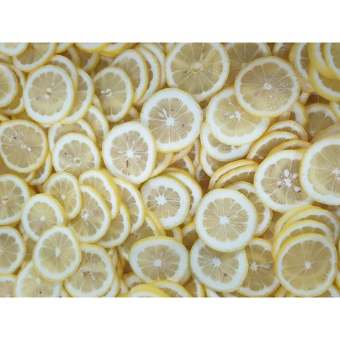 신선한 레몬의 맛과 향이 풍부한 100% 수제 과일청 레몬칩