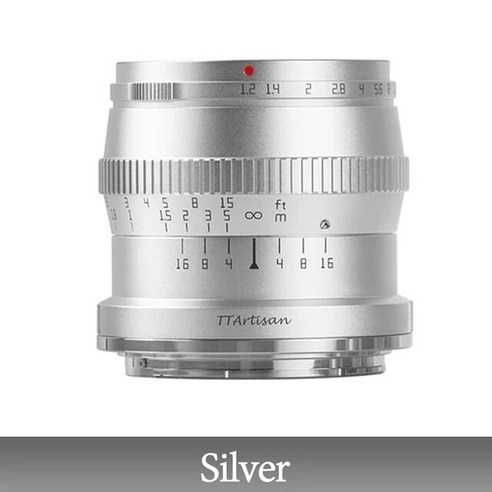 카메라 렌즈 TTArtisan APSC 프레임 수동 초점 포트레이트 스튜디오 사진용 소니 E 후지필름 X 17mm F14 35mm F14 50mm F12, 17.후지 xf - all in black