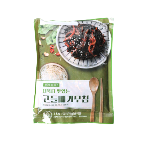 고들빼기무침 반찬단지 완제품 1kg 식자재 장보기, 단품, 단품