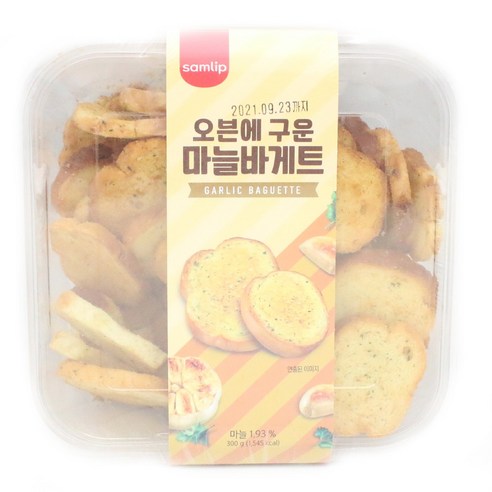 삼립 오븐에 구운 마늘바게트, 300g, 1개