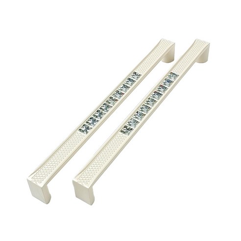 손잡이 피크닉(224mm/DH-071)x2개 손잡이닥터 가구손잡이 옷장 서랍 신발장 싱크대손잡이, 피크닉(DH-071)x2개, 아이보리펄, 2개